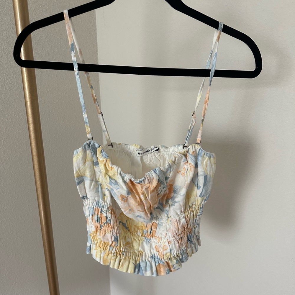 Abercrombie & Fitch Pastel Floral Camisole